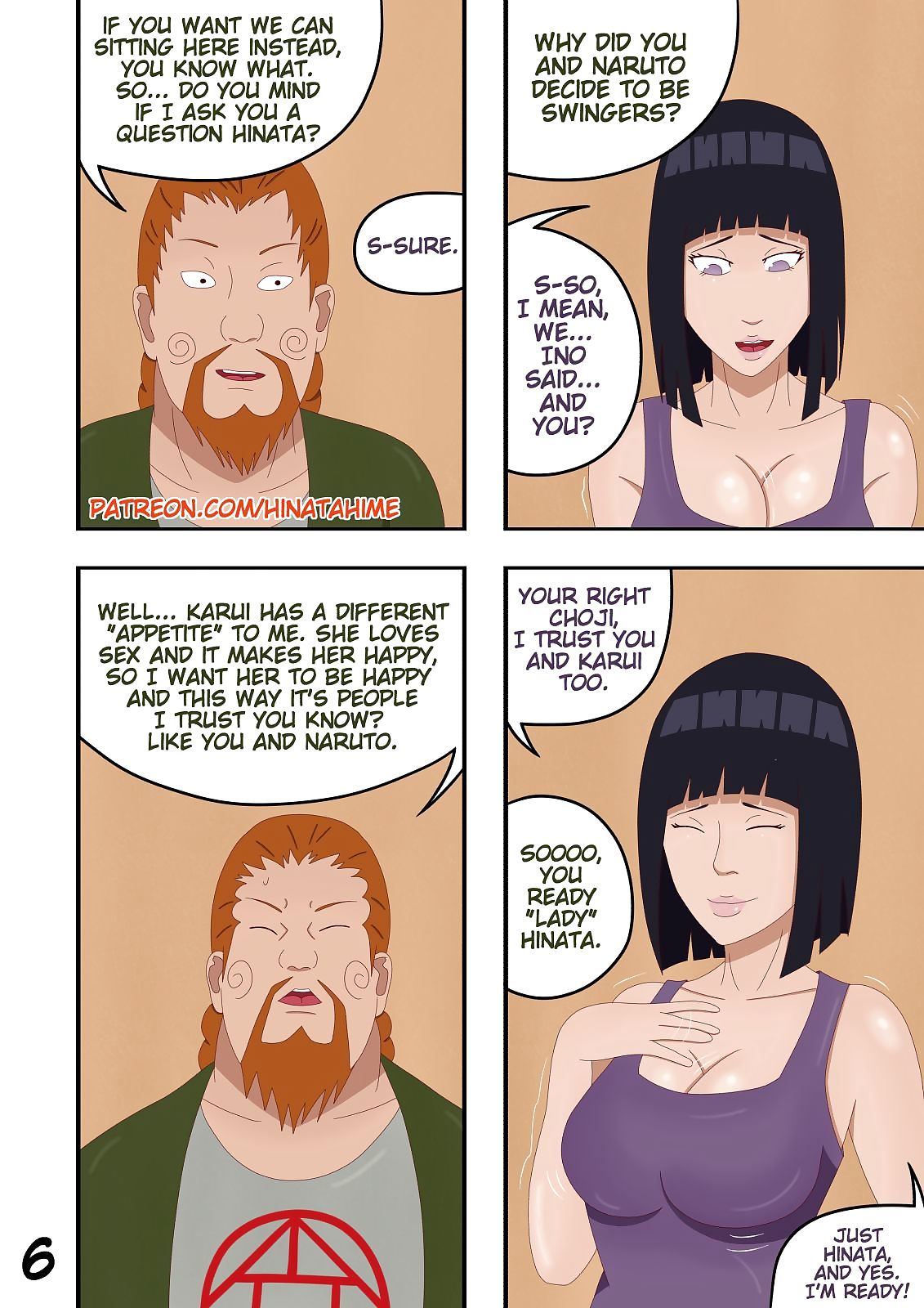 Naruto vrouw Wissel geen jutsu page 1