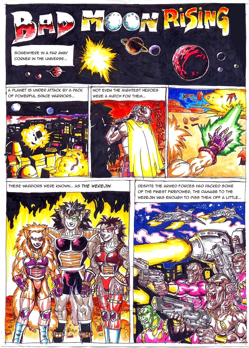 Dragon Ball- Bad Moon Rising page 1