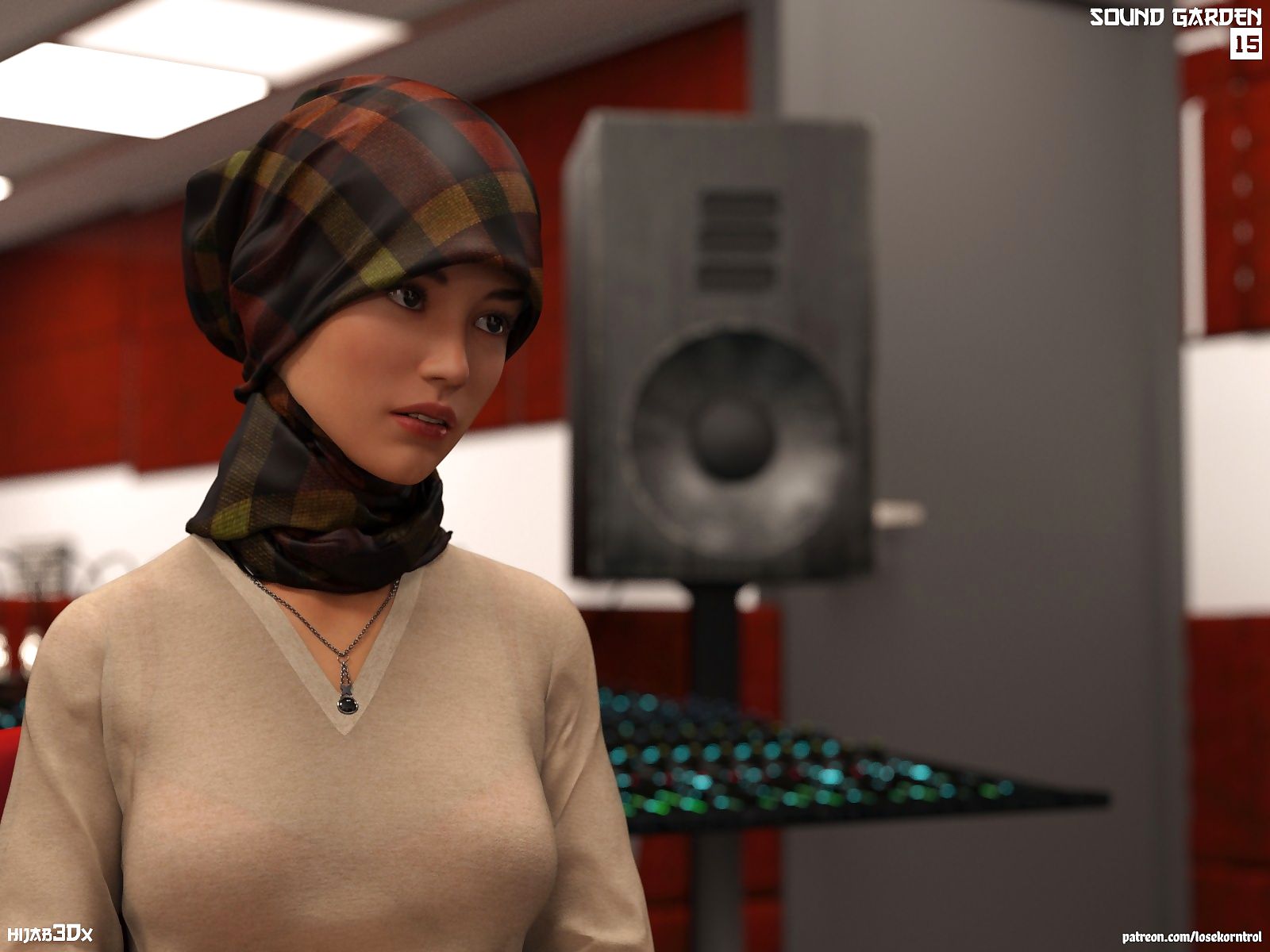 Hijab 3DX- Losekorntrol- Sound Garden page 1