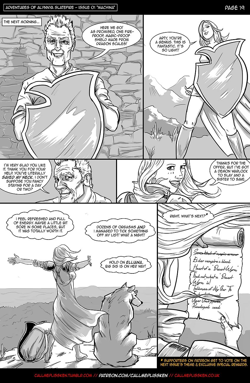 Adventures Of Alynnya Slatefire 1 page 1