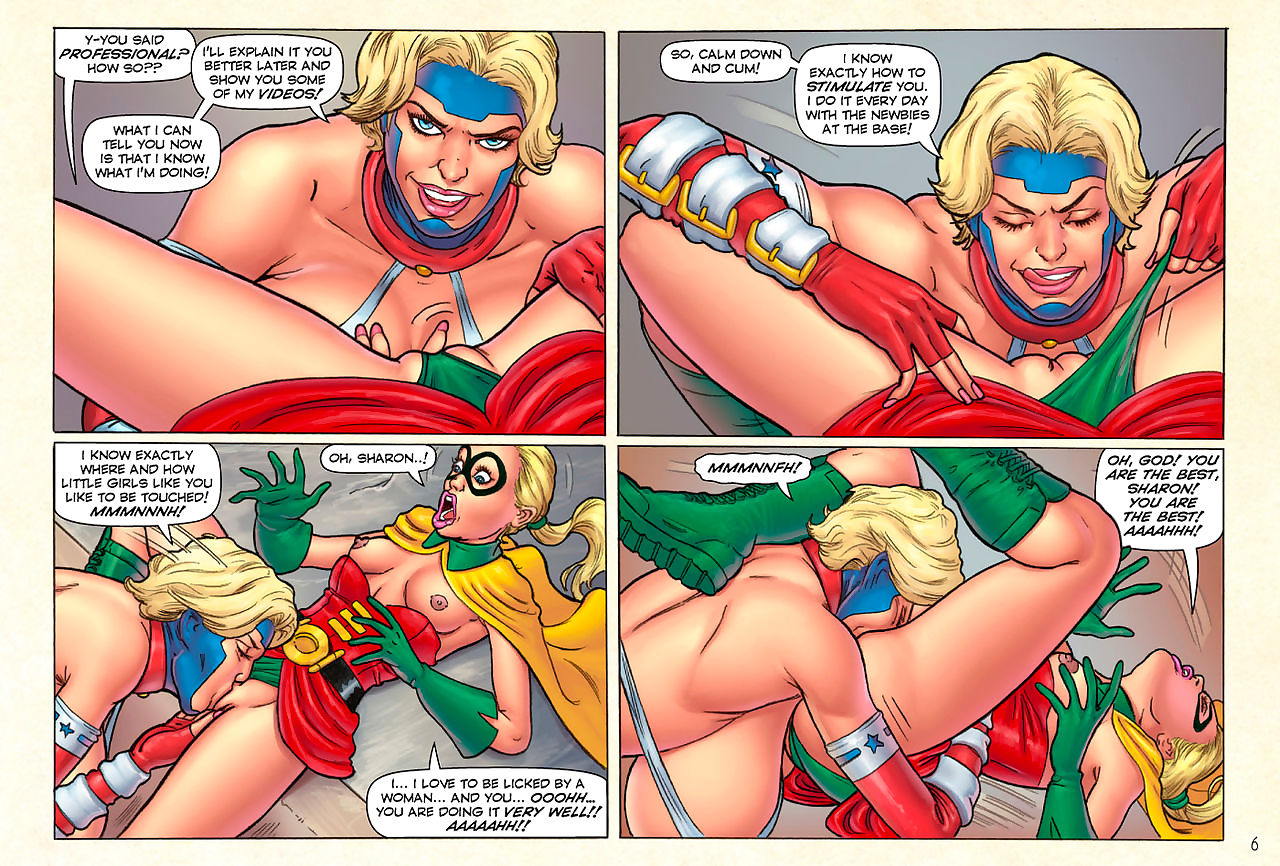 superheroine comixx merveille belette begins..? page 1