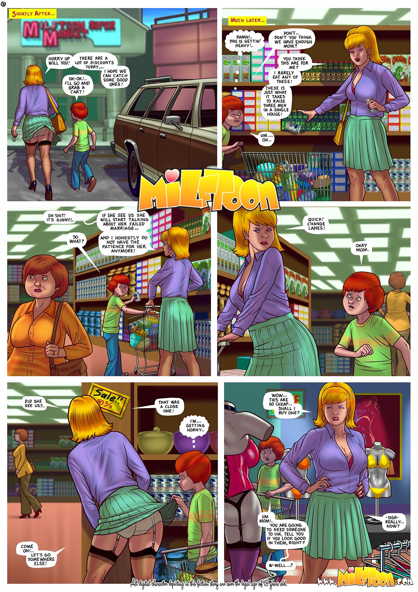 Milftoon – F is For Fucking Chapter 4 page 1