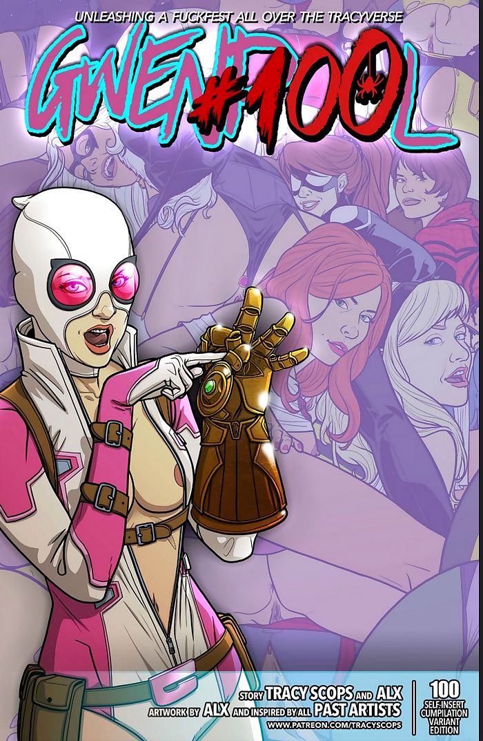 Tracy scops gwenpool #100 page 1