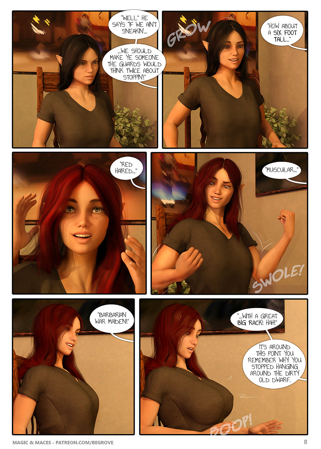 bebove litch – Magia & mazze 1 page 1