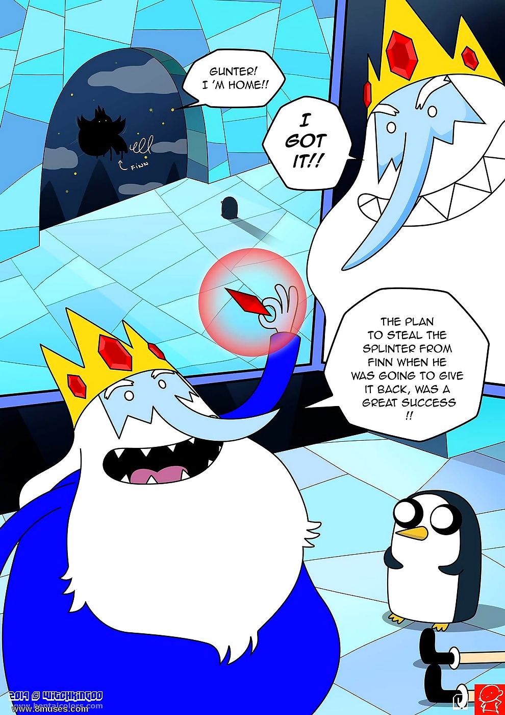 Adventure Time “Ice Age”- Witchking00 page 1