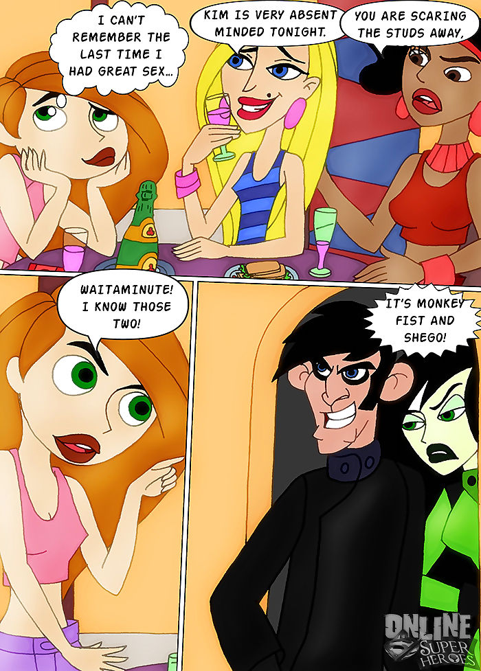 Kim Possible – In the Rest Room page 1