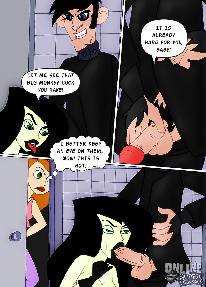 Kim Possible – In the Rest Room page 1