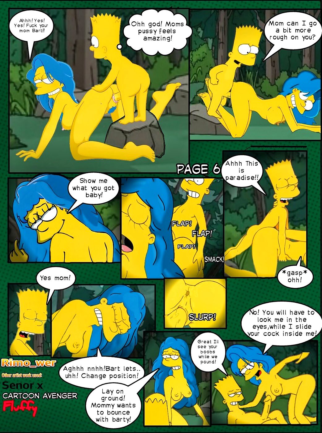 Симпсоны Горячая дней глава 2 page 1