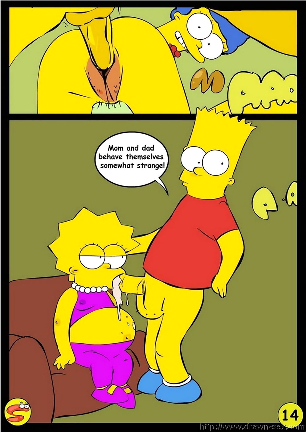 Witz simpsons gezeichnet Sex page 1