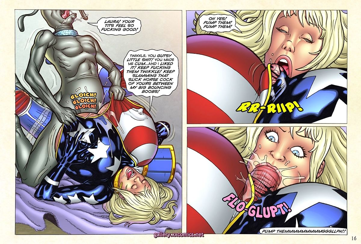 superheroine เซ็นทรัล ลอร่า Gunn page 1