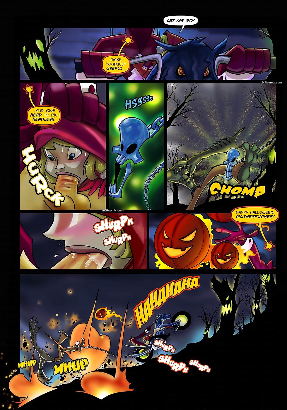 jkr hood Halloween trụy lạc nhỉ tiên Câu chuyện page 1