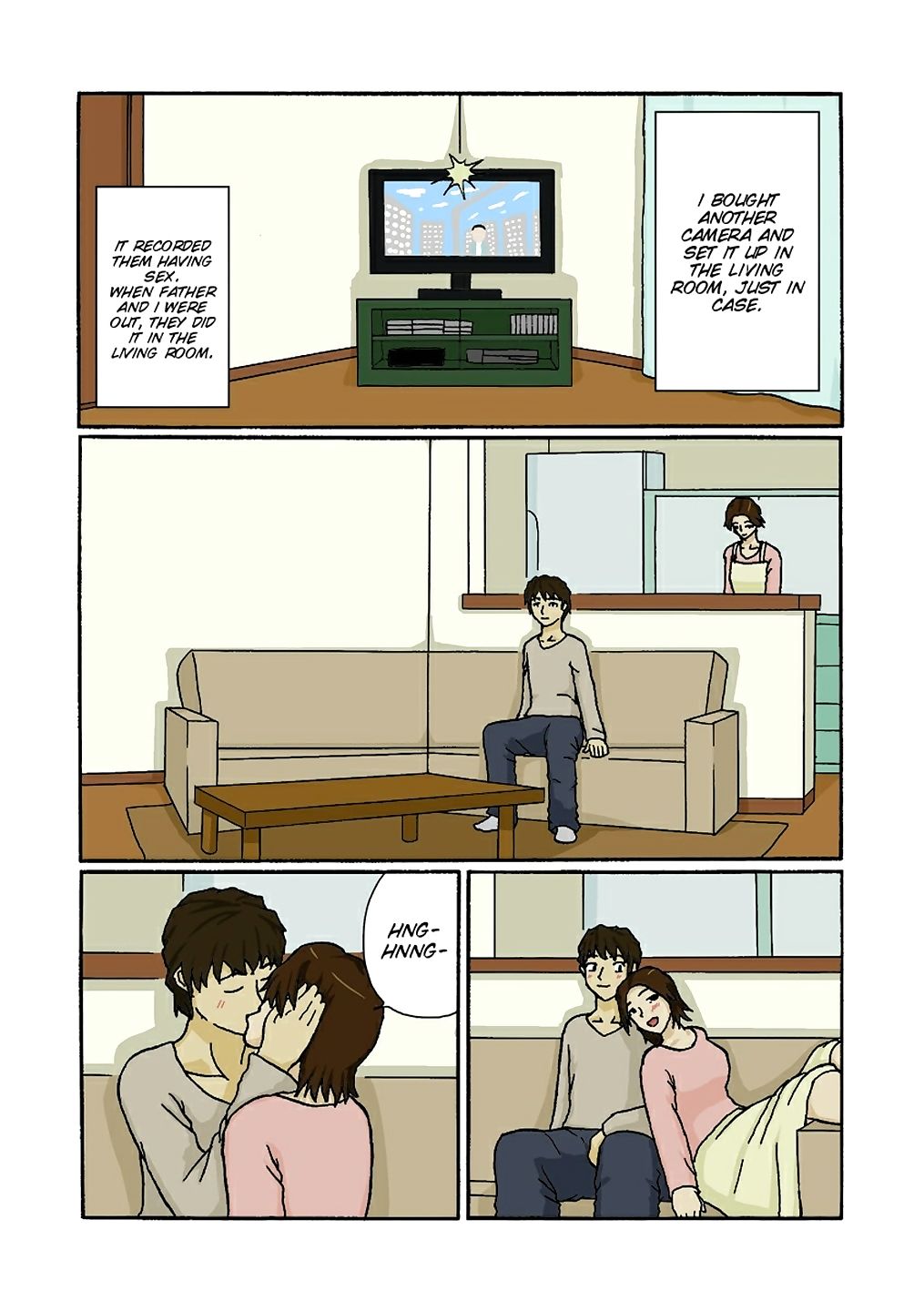 माँ और भाई जापानी हेंताई सेक्स page 1