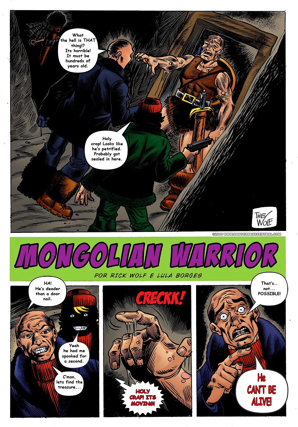Trina Jones mongol guerrier page 1