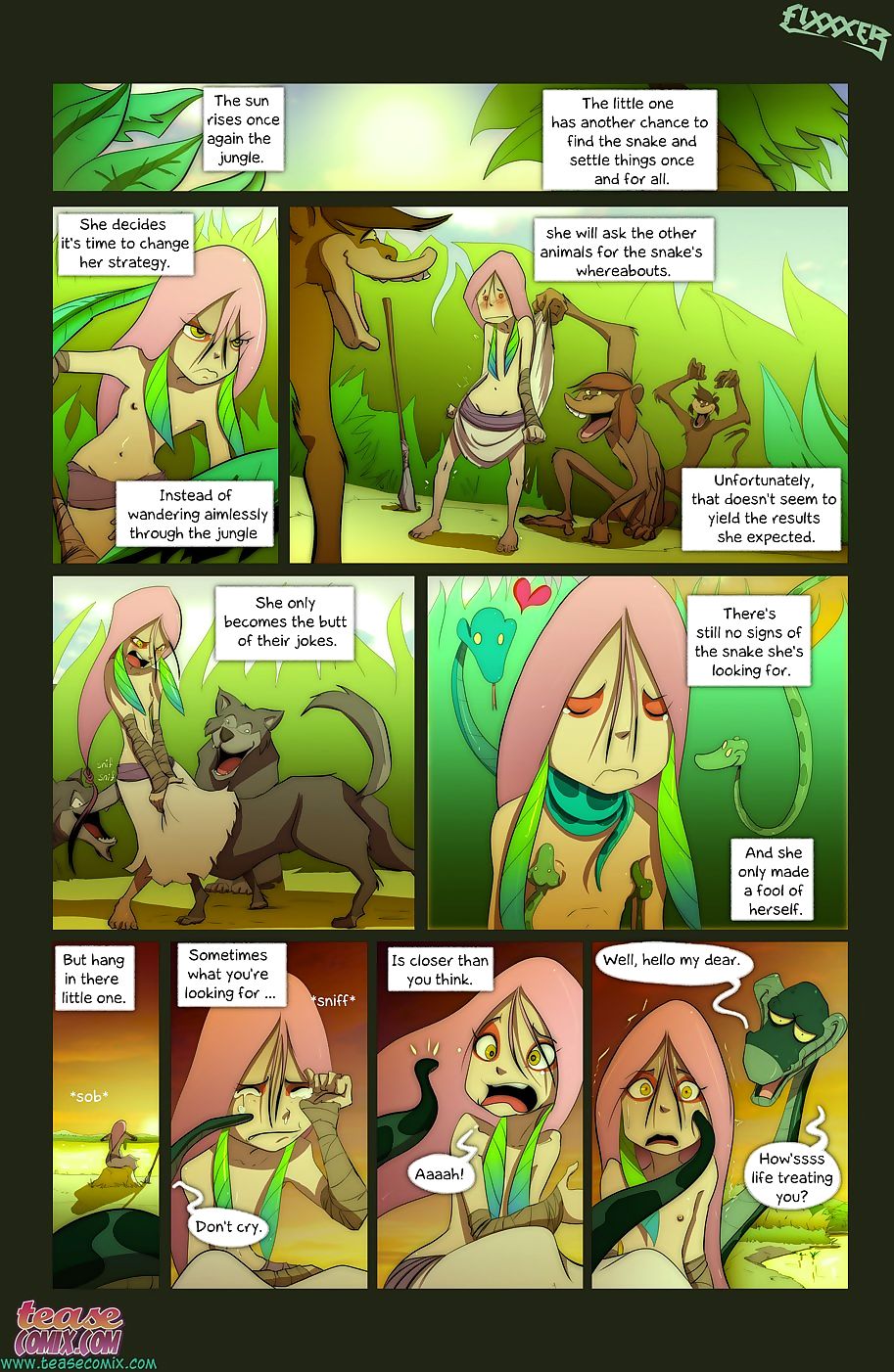 bu yılan ve Kız 2 teasecomix page 1