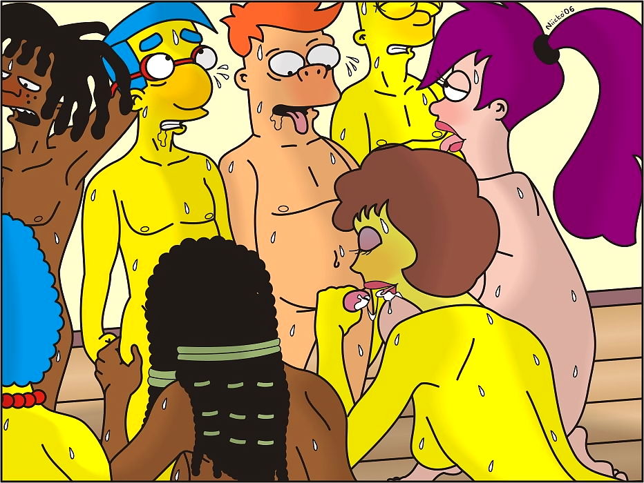 Simpson & Futurama w pierwszy jeden page 1