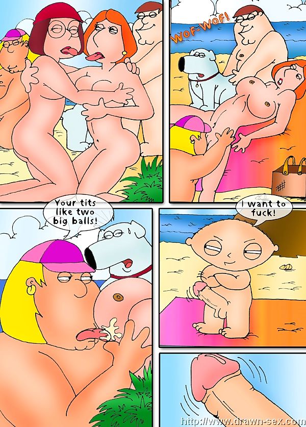familie guy – Strand play,drawn geslacht page 1