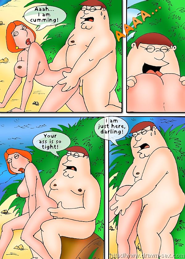 Family Guy – Beach Play,Drawn Sex page 1