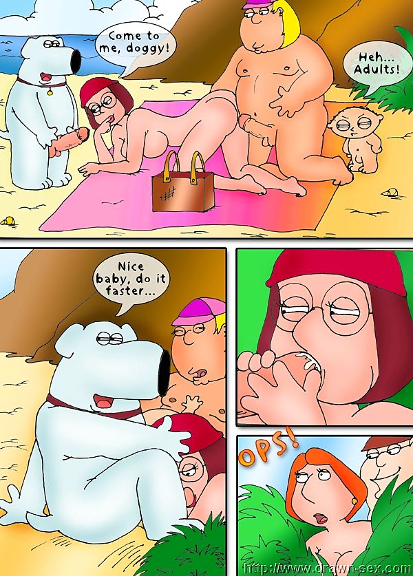 aile adam – Plaj play,drawn seks page 1