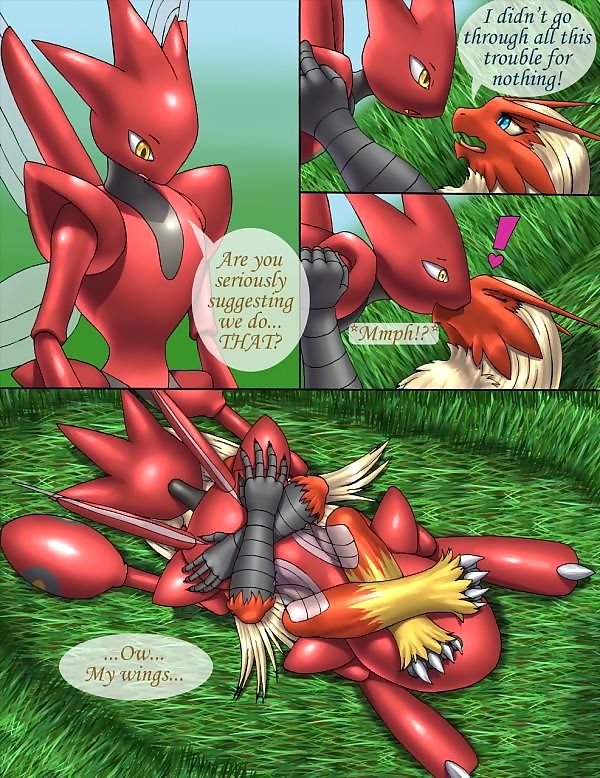 Pokemon การเล่น กับ ไฟไหม้ page 1