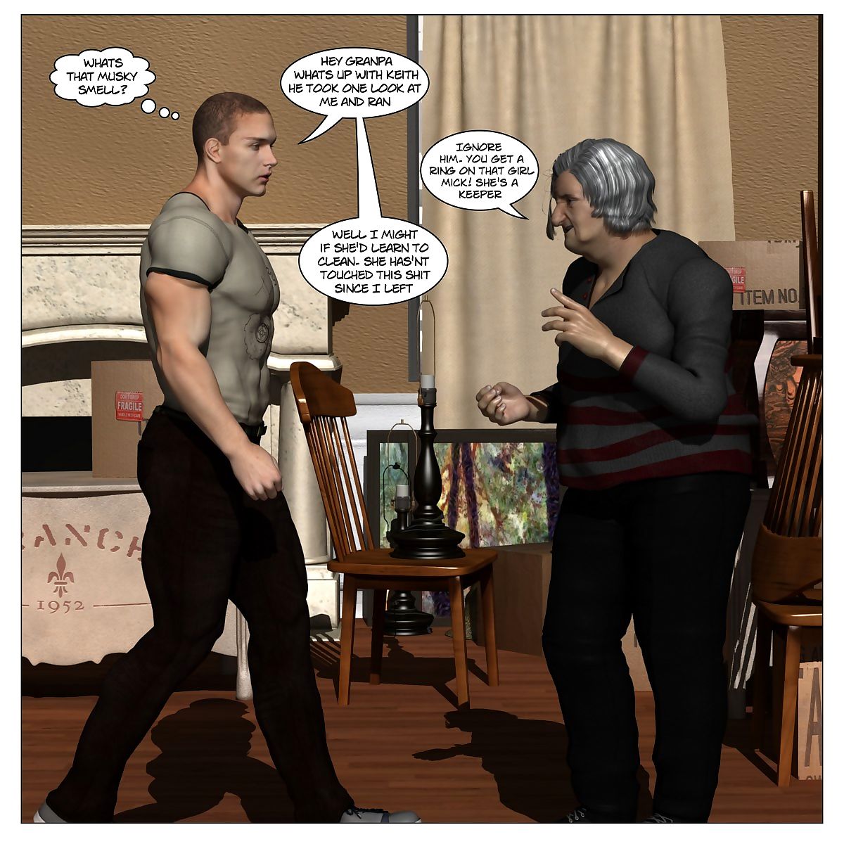 Dubh3d – Moving Red Issue 2 page 1