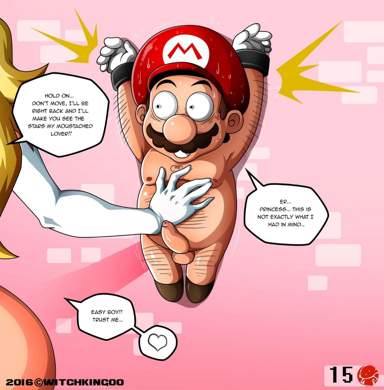 principessa peach grazie Mario parte 2 page 1