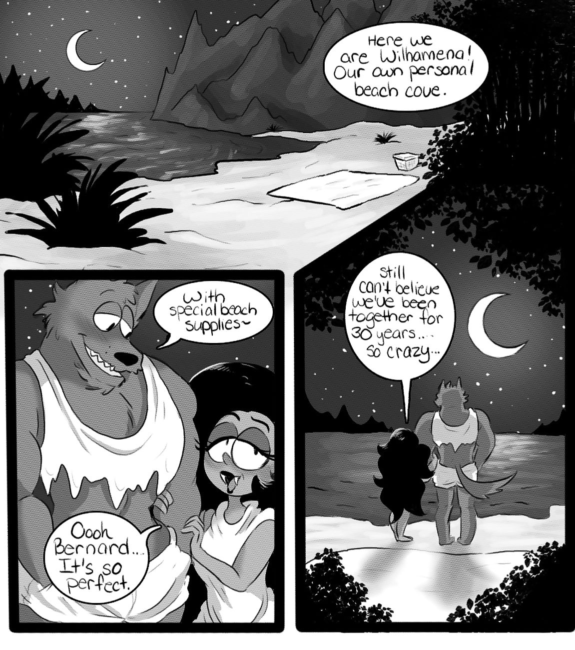 夜 out! page 1