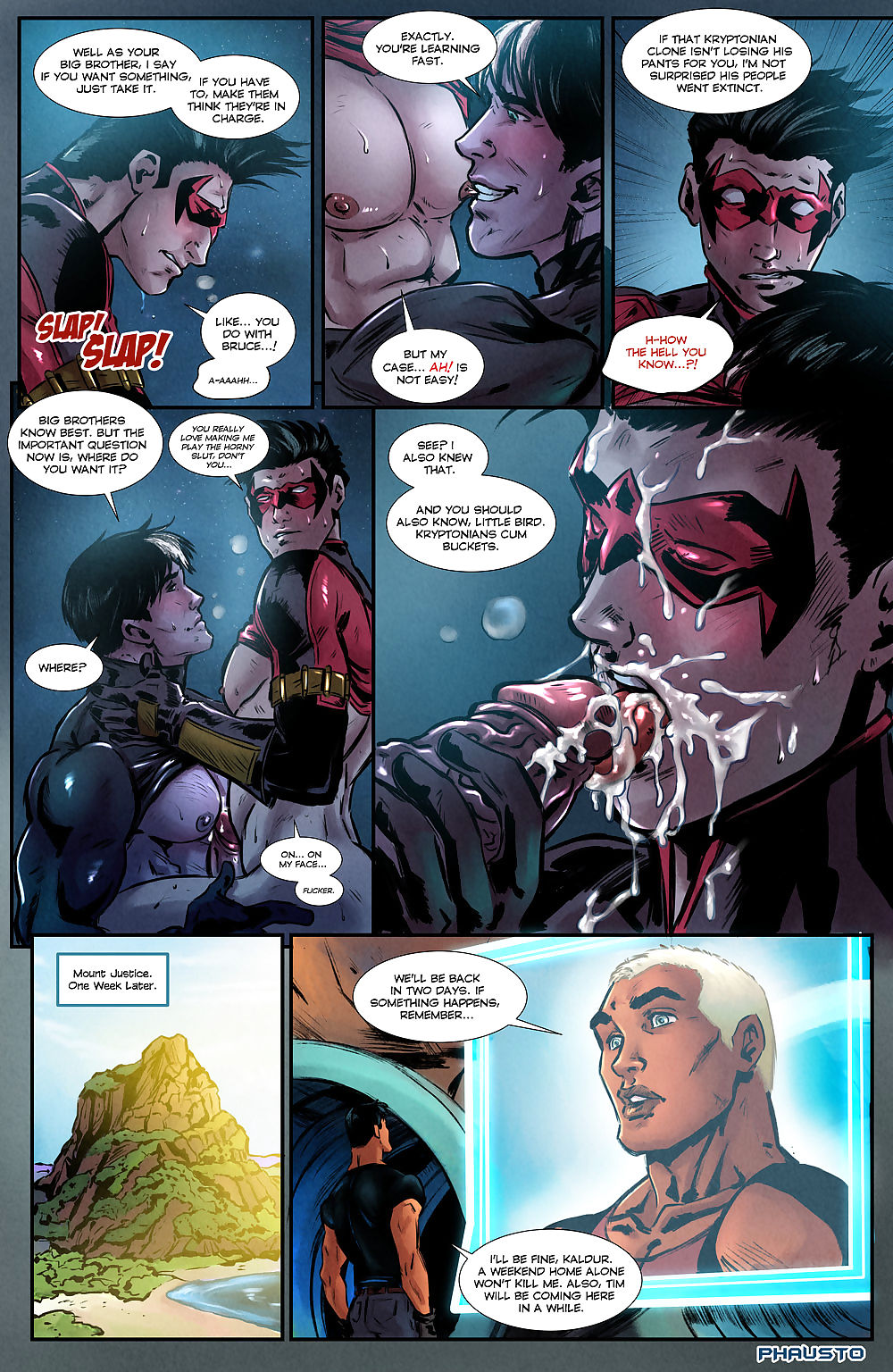 phausto superboy page 1
