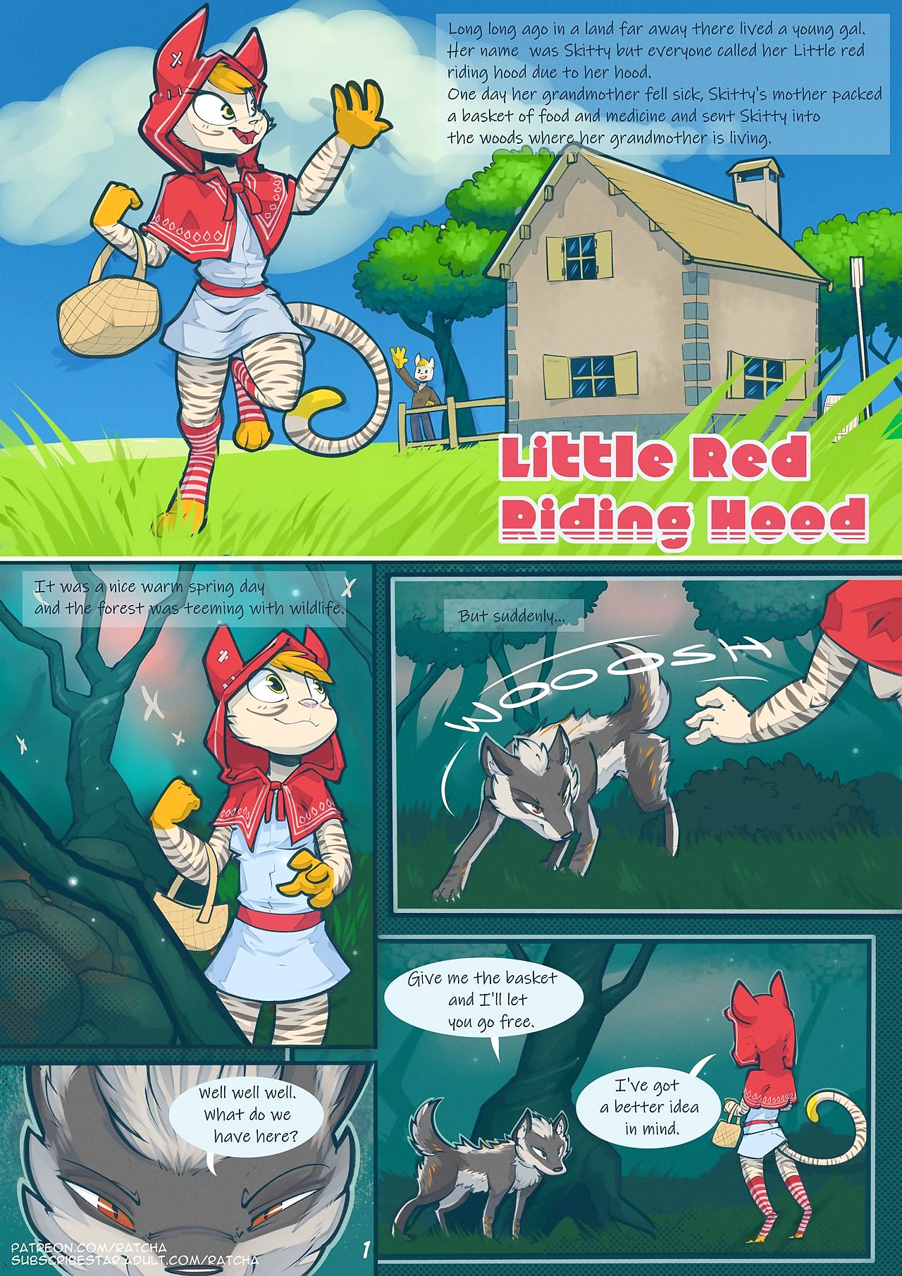 ratcha pouco vermelho equitação capa page 1