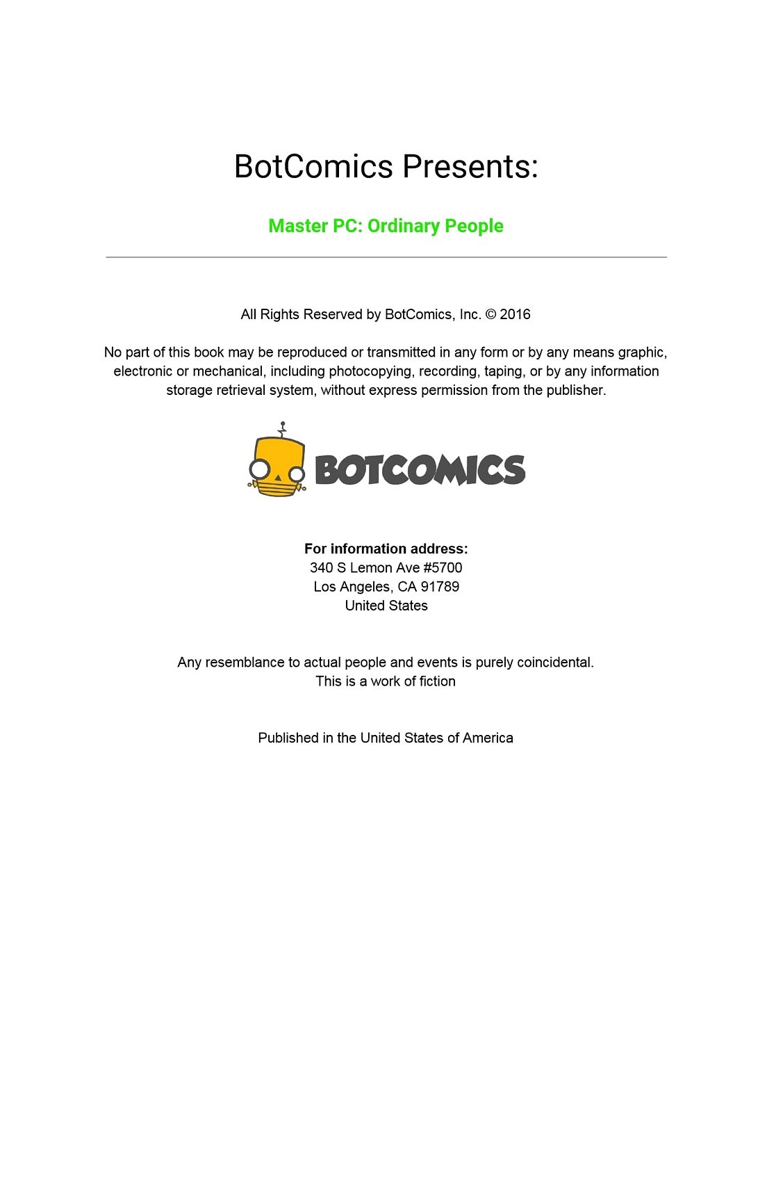 Bot- Master PC- Ordinary People Issue 3 page 1