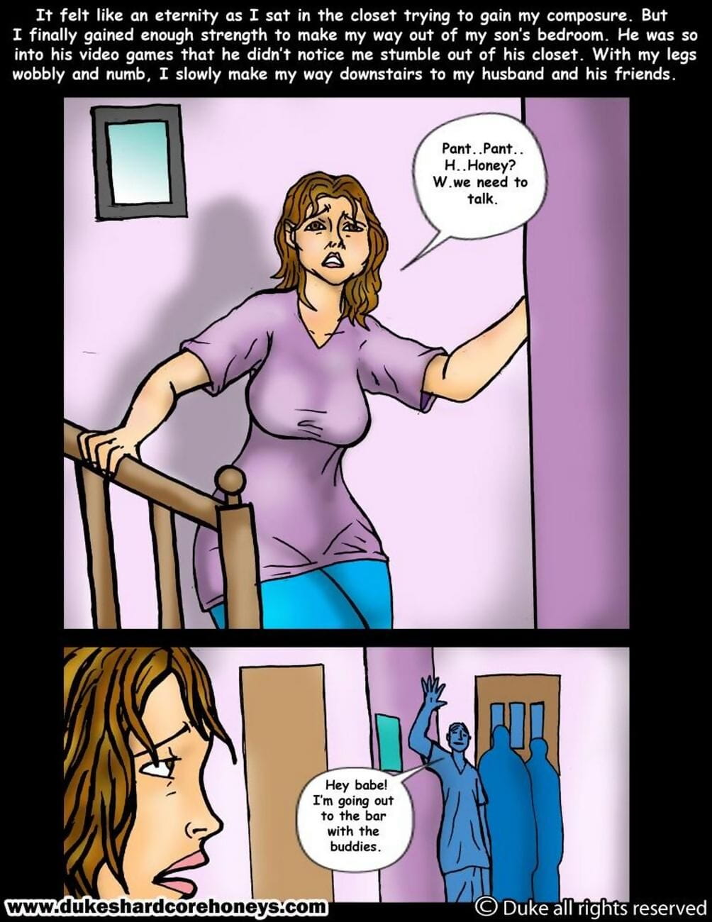 My Sons Black Friend - The Sleepover 2 page 1
