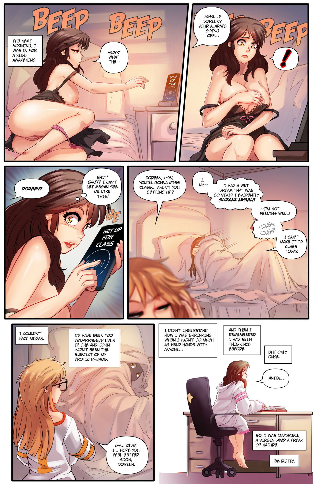 krimpen fan– De Onzichtbaar meisje page 1