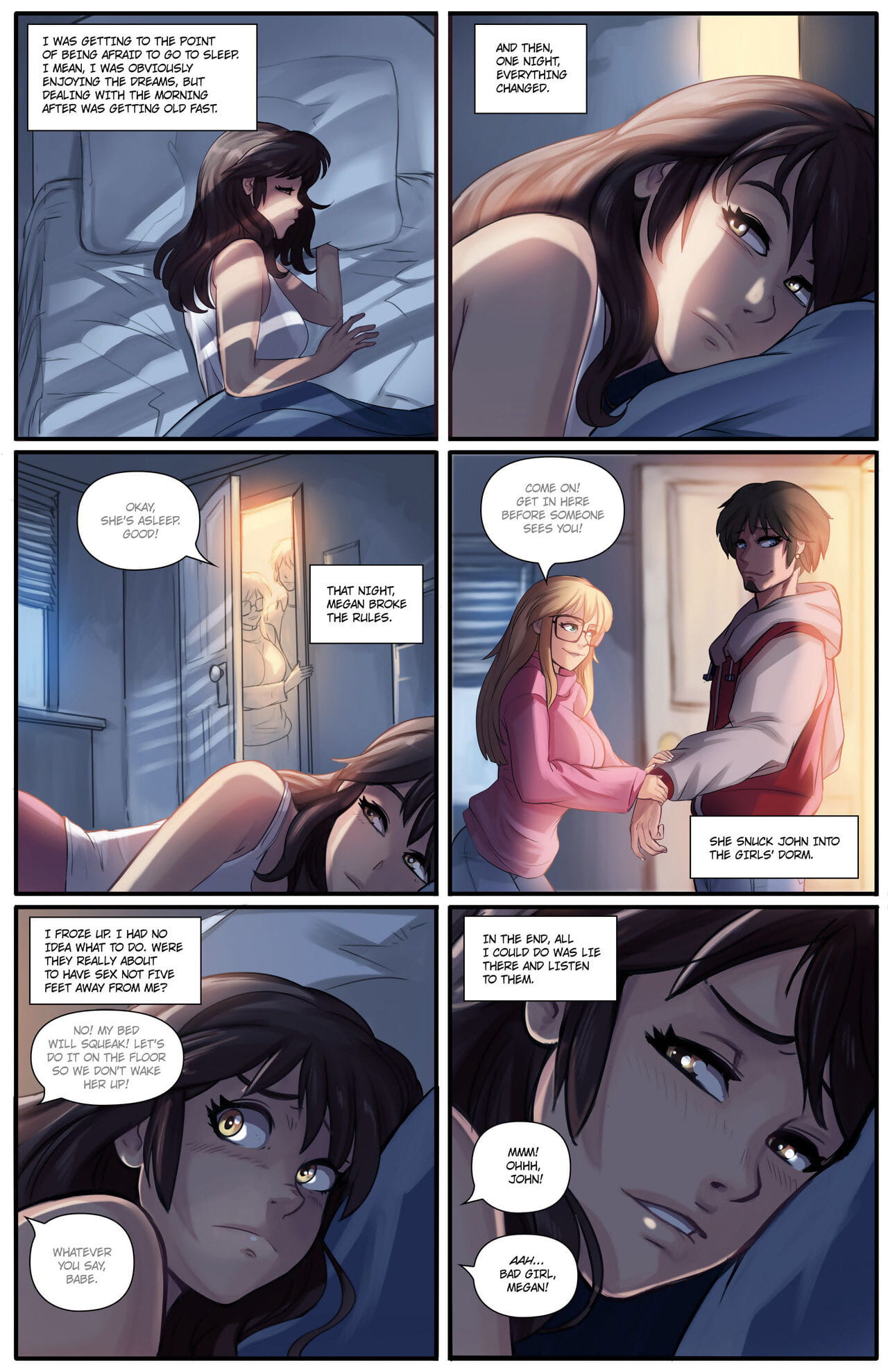 shrink fan– l' invisible Fille page 1