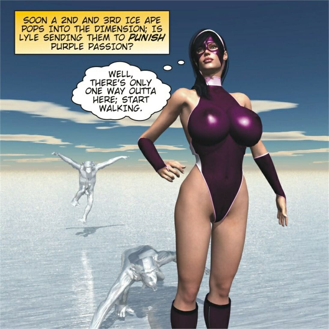 Capturé les héroïnes Horrible Nouveau dimension page 1