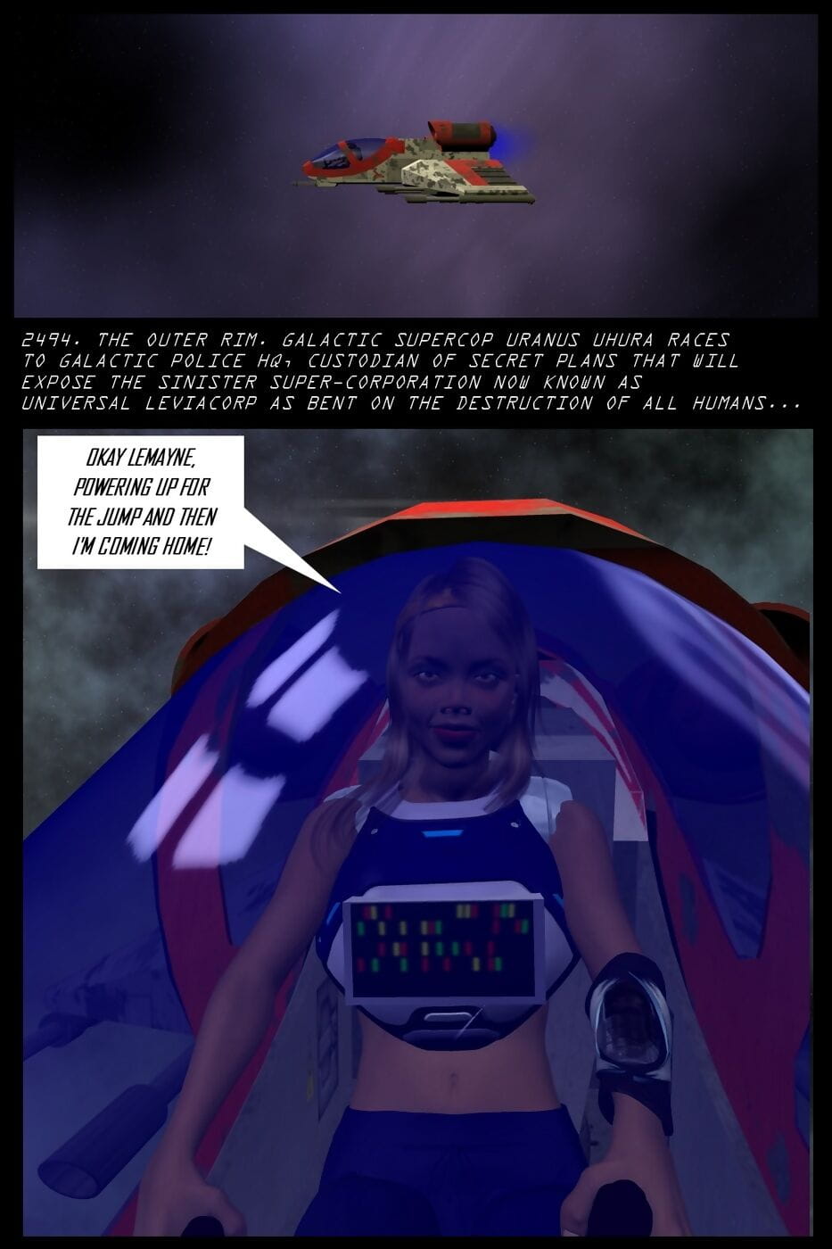 – أورانوس uhura على الكوكب الحمار page 1