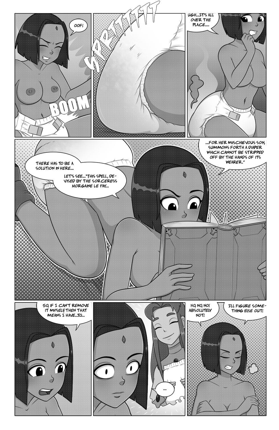 青少年 泰坦 pieceofsoap – 一个 青少年 titan’s 卫生间 烦恼 page 1