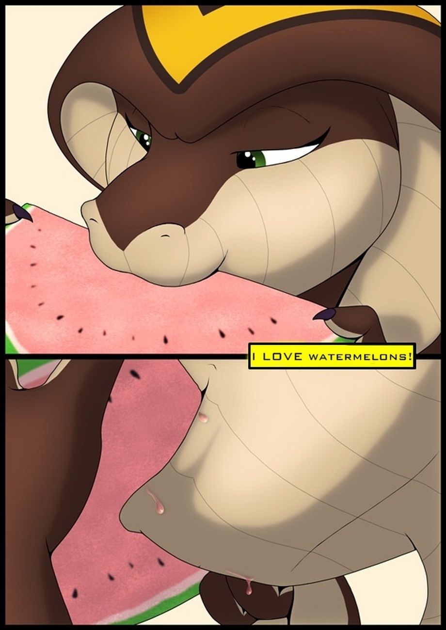 Ik liefde watermeloenen page 1