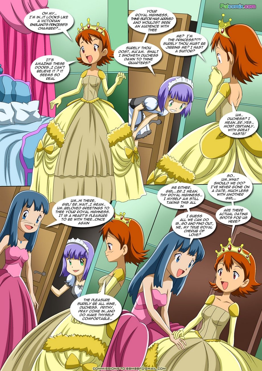 Lesbian Fantasy Island 1 page 1