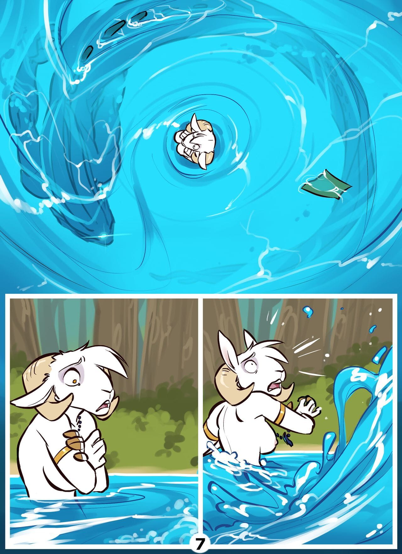Gift from the Water God page 1
