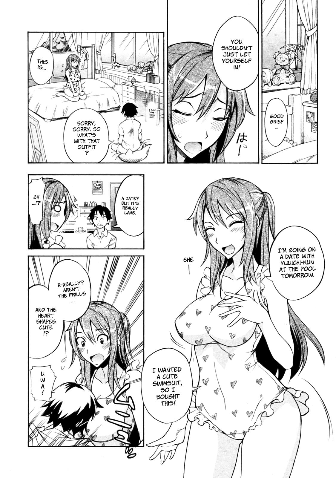 Mizugi to Onee-chan! - Swimsuit and Onee-chan! page 1